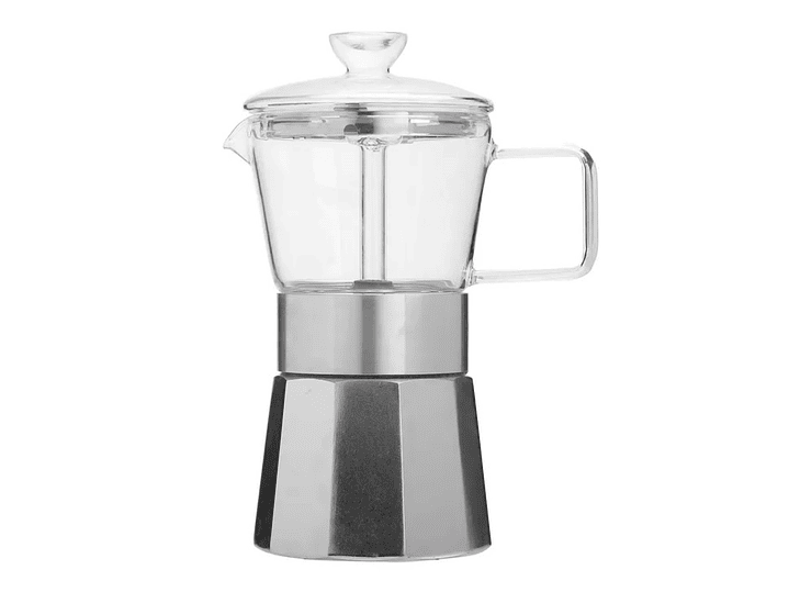 Cafetera Italiana 6 Tazas Crystal Vitrex 240 ml  4