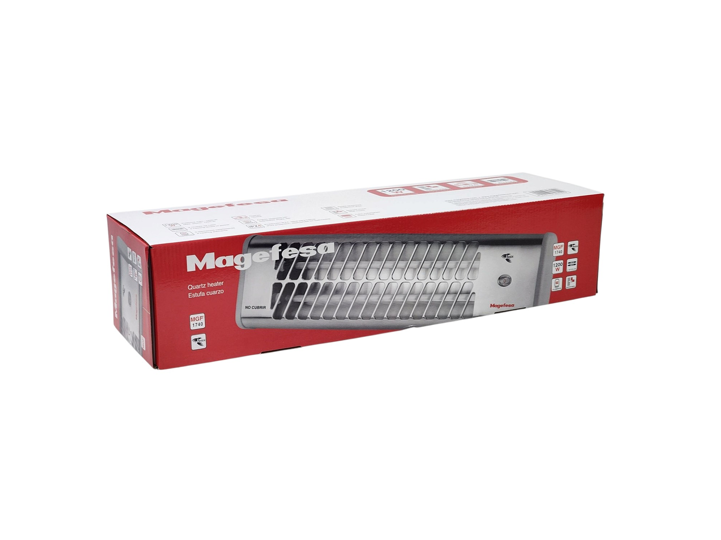 Estufa Calefactor Quarzo Magefesa 1200w Fenix MGF1740 5