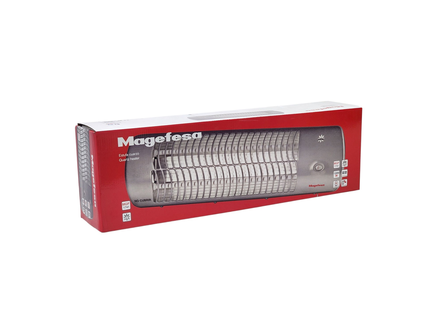 Estufa Calefactor Quarzo Magefesa Fenix MGF1741 1200W 5