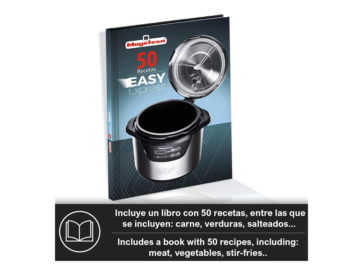 Olla a Presión Eléctrica Magefesa Easy Express 6L MGF6402 8