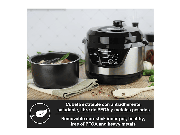 Olla a Presión Eléctrica Magefesa Easy Express 2L MGF6400 6