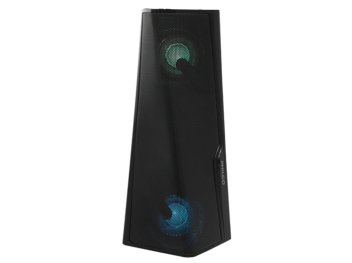 Parlante Portátil Bt 265bk Tower Rgb Philco Negro 2