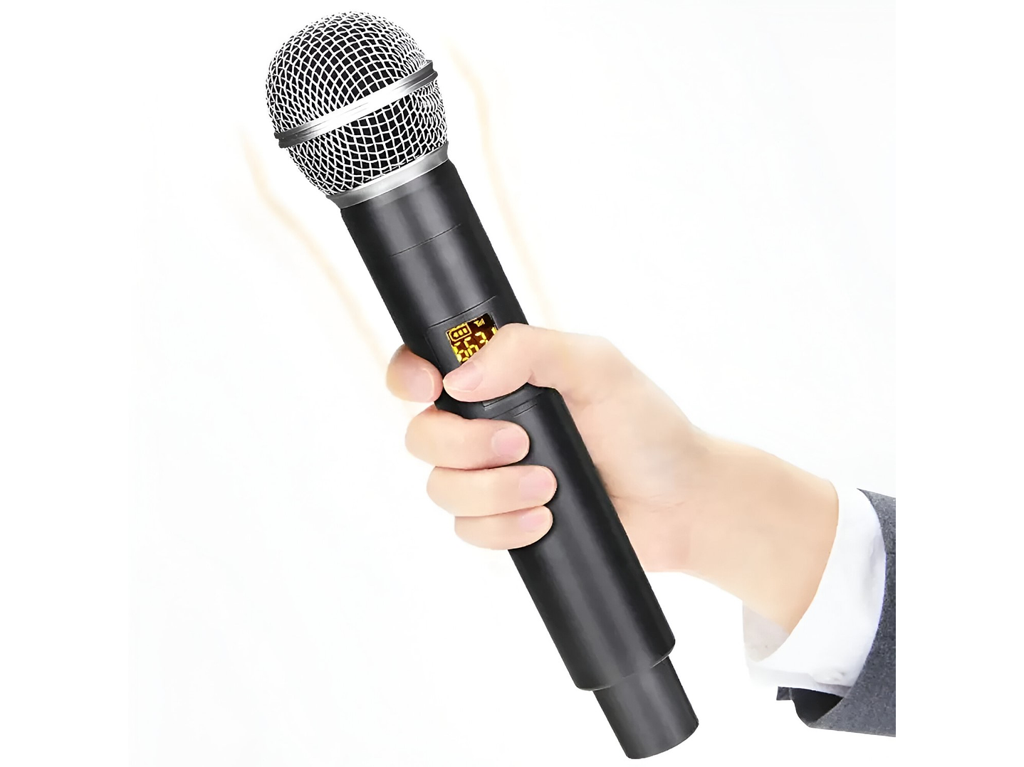 Kit Micrófonos Inalámbricos UHF Philco WM314 con Receptor  2