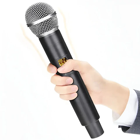 Kit Micrófonos Inalámbricos UHF Philco WM314 con Receptor 