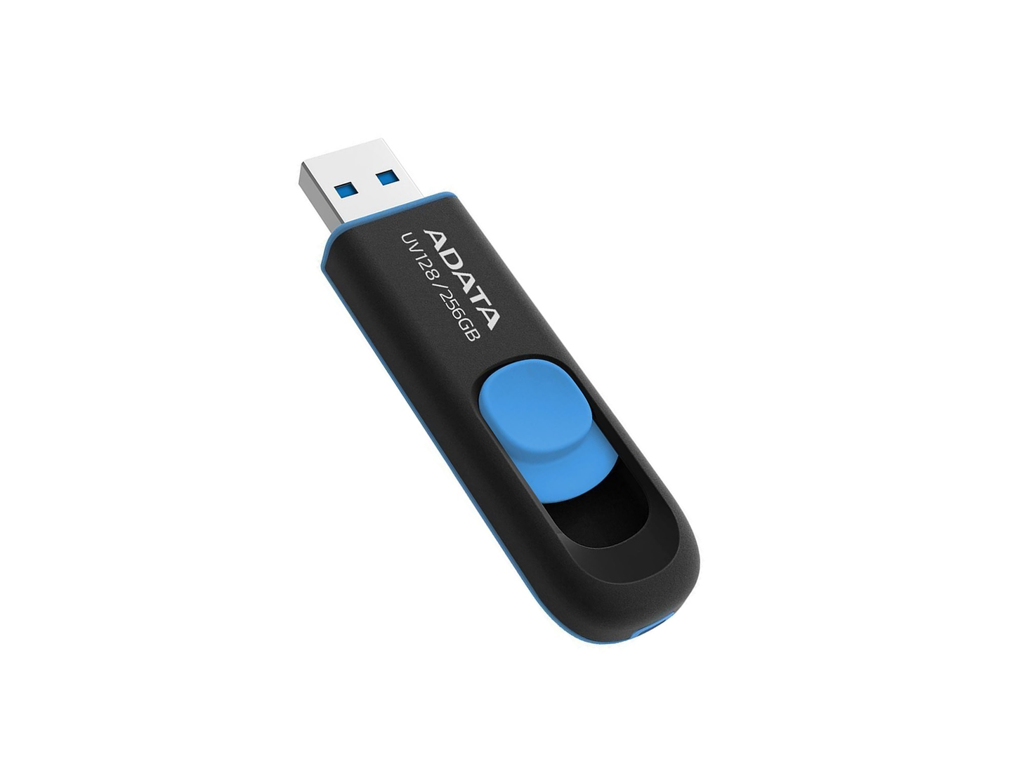 Pendrive Adata UV128 256gb 3.2 Gen 1 Retráctil Negro 1