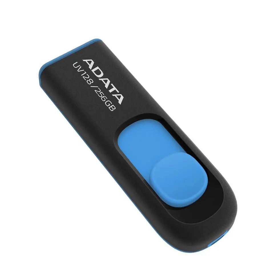 Pendrive Adata UV128 256gb 3.2 Gen 1 Retráctil Negro 2