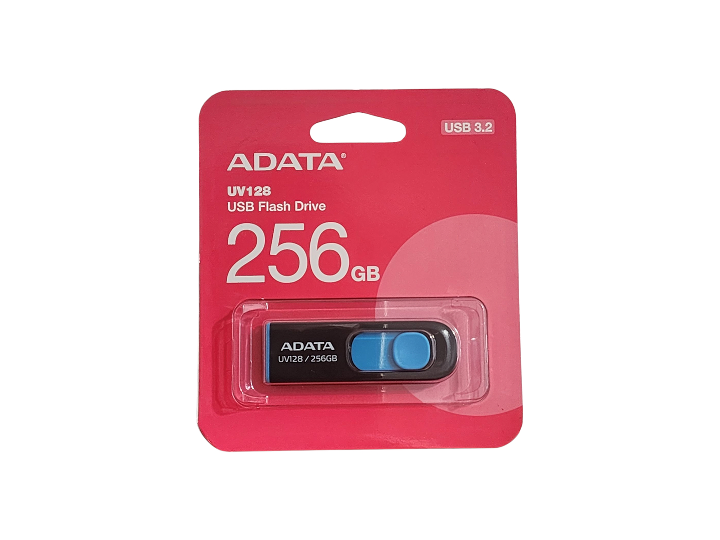 Pendrive Adata UV128 256gb 3.2 Gen 1 Retráctil Negro 3