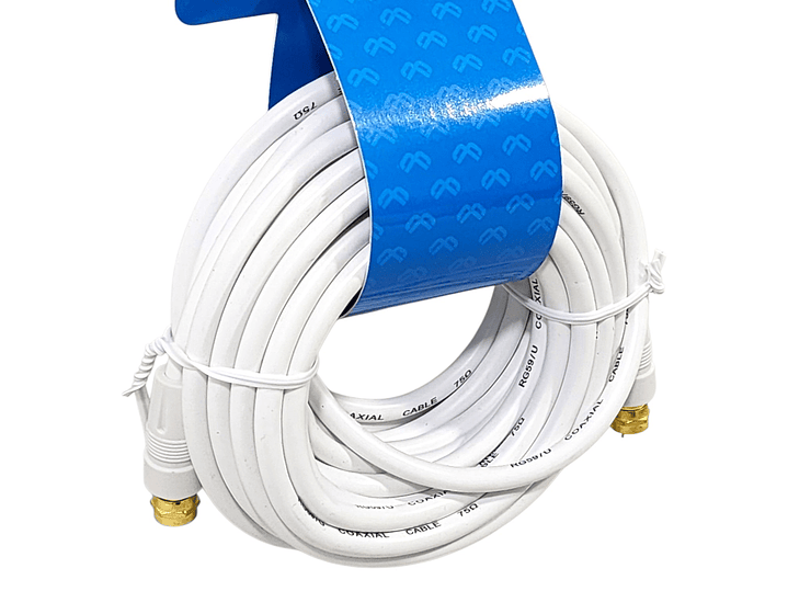 Cable Coaxial RG-59/U 7,5 m con Conector “F” Macho MV-820 2