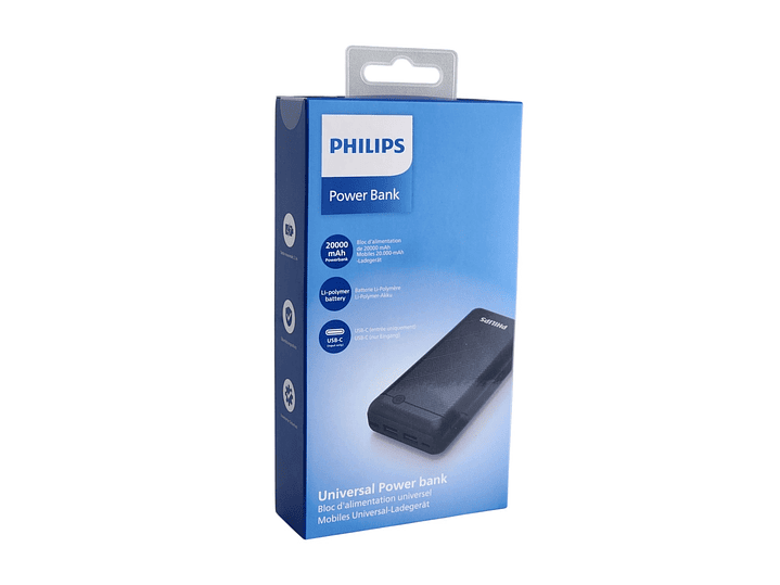 Batería Portátil Powerbank 20000mAh DLP1720CB Philips 4
