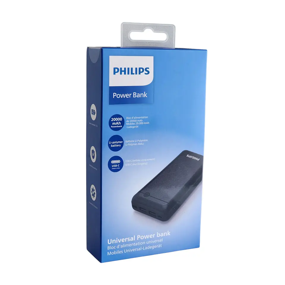 Batería Portátil Powerbank 20000mAh DLP1720CB Philips 4
