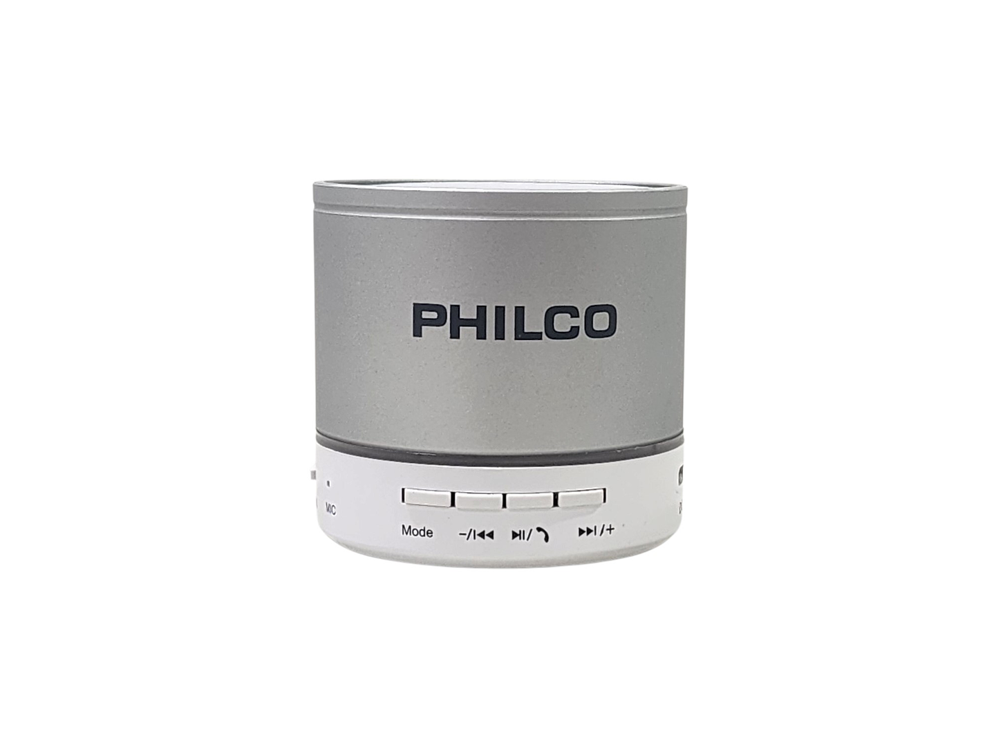 Mini Parlante Portátil Bt 3W USB FM P295 Philco Plata 1
