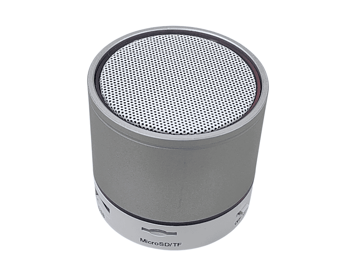 Mini Parlante Portátil Bt 3W USB FM P295 Philco Plata 7