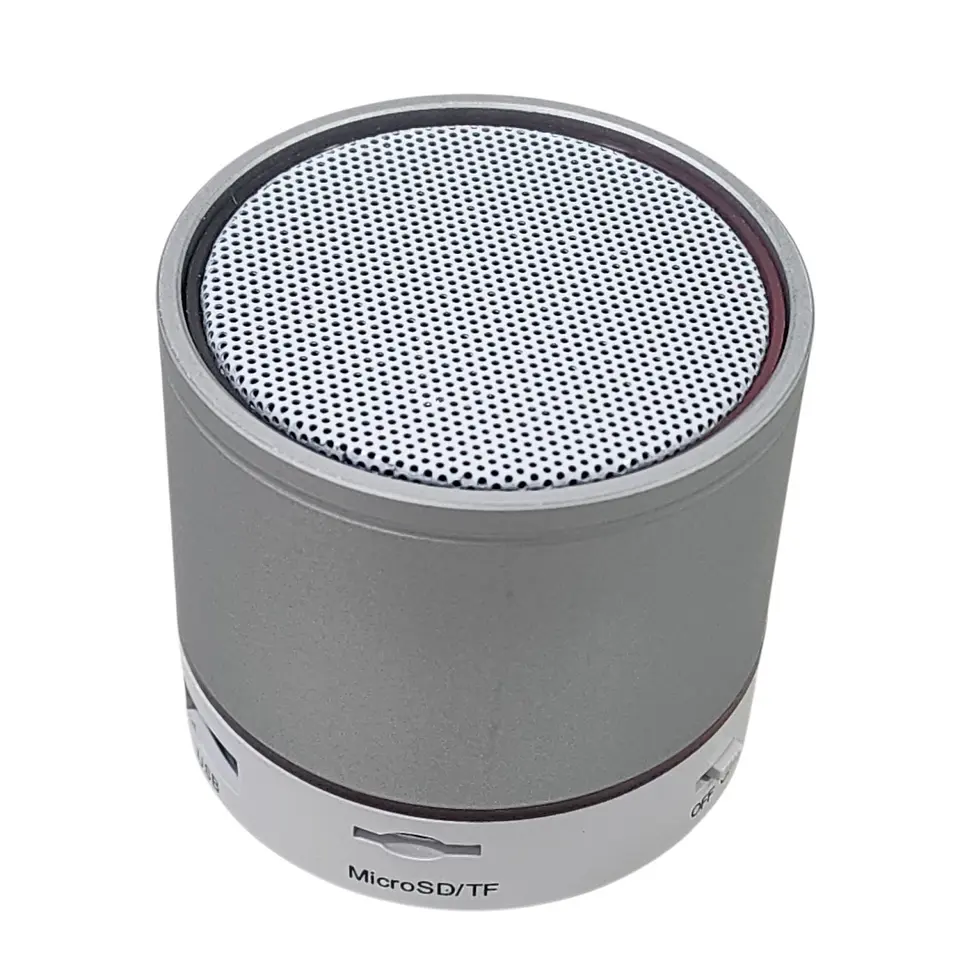 Mini Parlante Portátil Bt 3W USB FM P295 Philco Plata 7