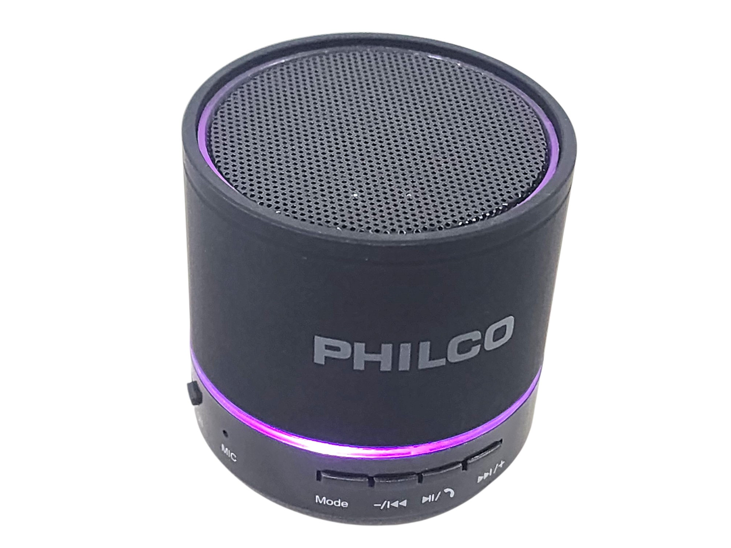 Mini Parlante Portátil Bt 3W USB FM P295 Philco Negro 3