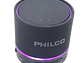 Mini Parlante Portátil Bt 3W USB FM P295 Philco Negro - Miniatura 3