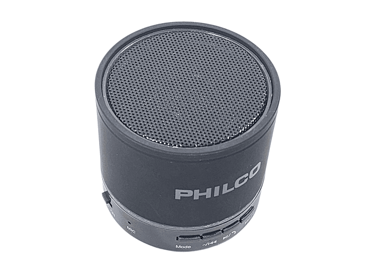 Mini Parlante Portátil Bt 3W USB FM P295 Philco Negro 4