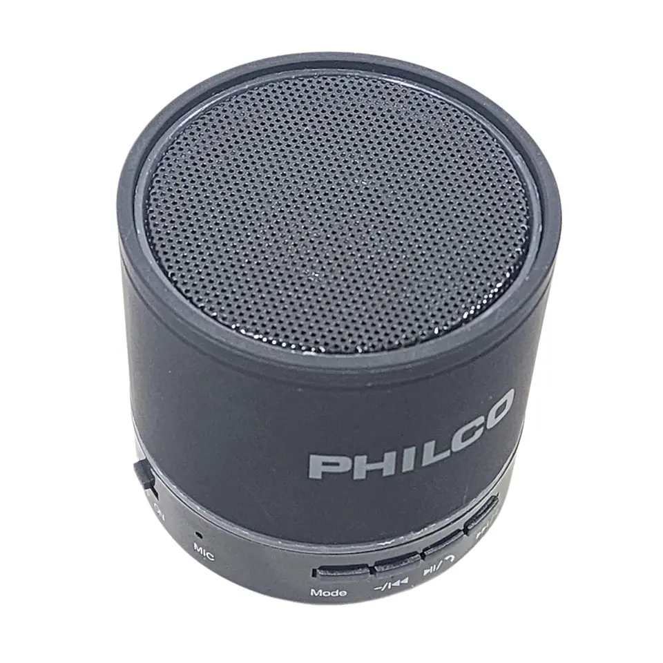 Mini Parlante Portátil Bt 3W USB FM P295 Philco Negro 4