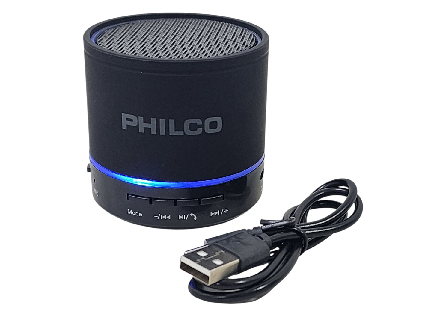 Mini Parlante Portátil Bt 3W USB FM P295 Philco Negro 7