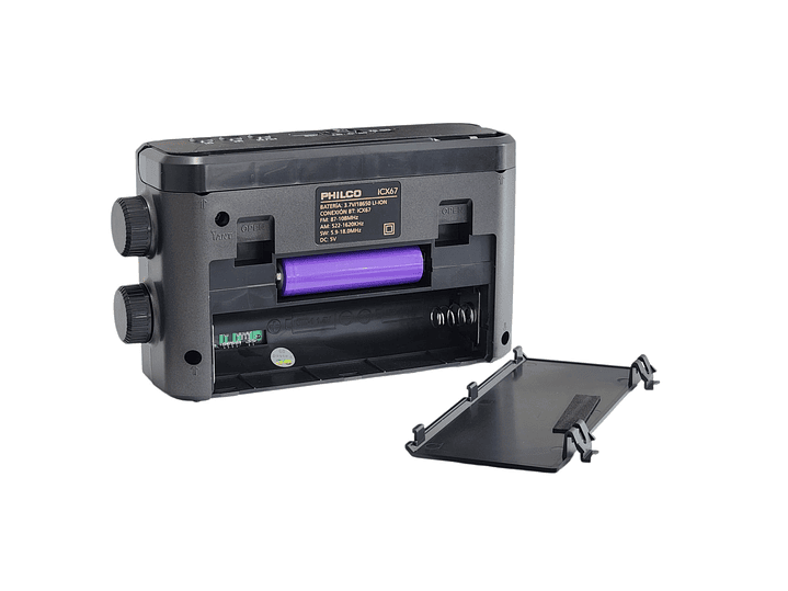 Radio Multibanda Recargable Bt ICX67 Philco 2