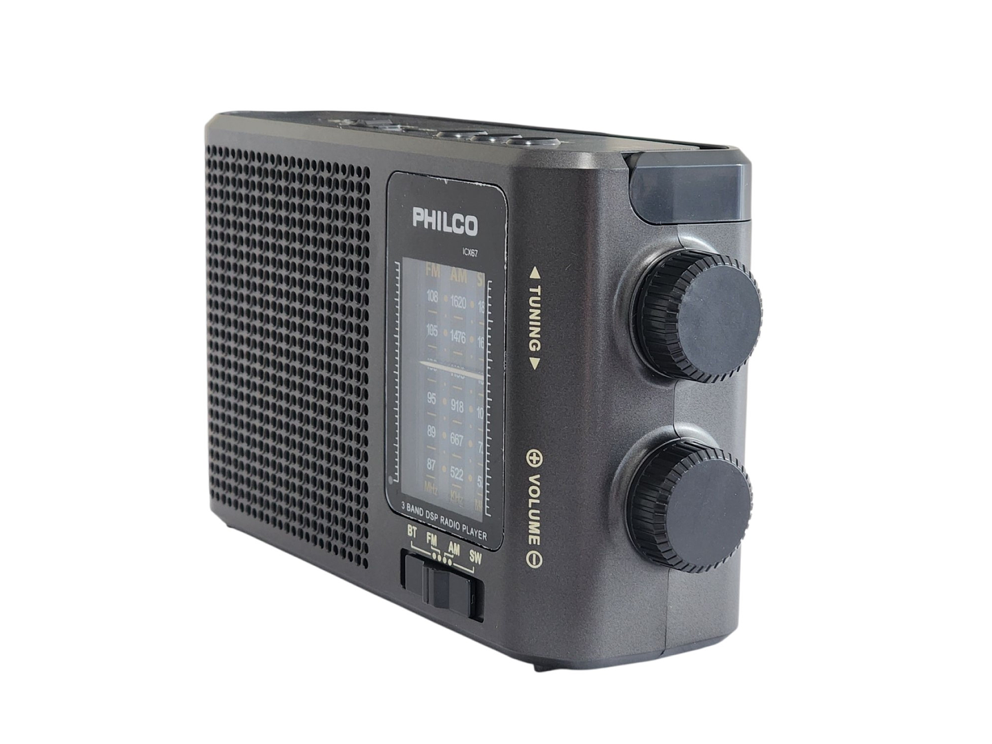 Radio Multibanda Recargable Bt ICX67 Philco 6