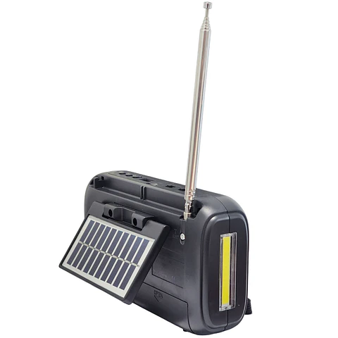 Radio Portátil Recargable con Panel Solar Bt PLCICX66 Philco