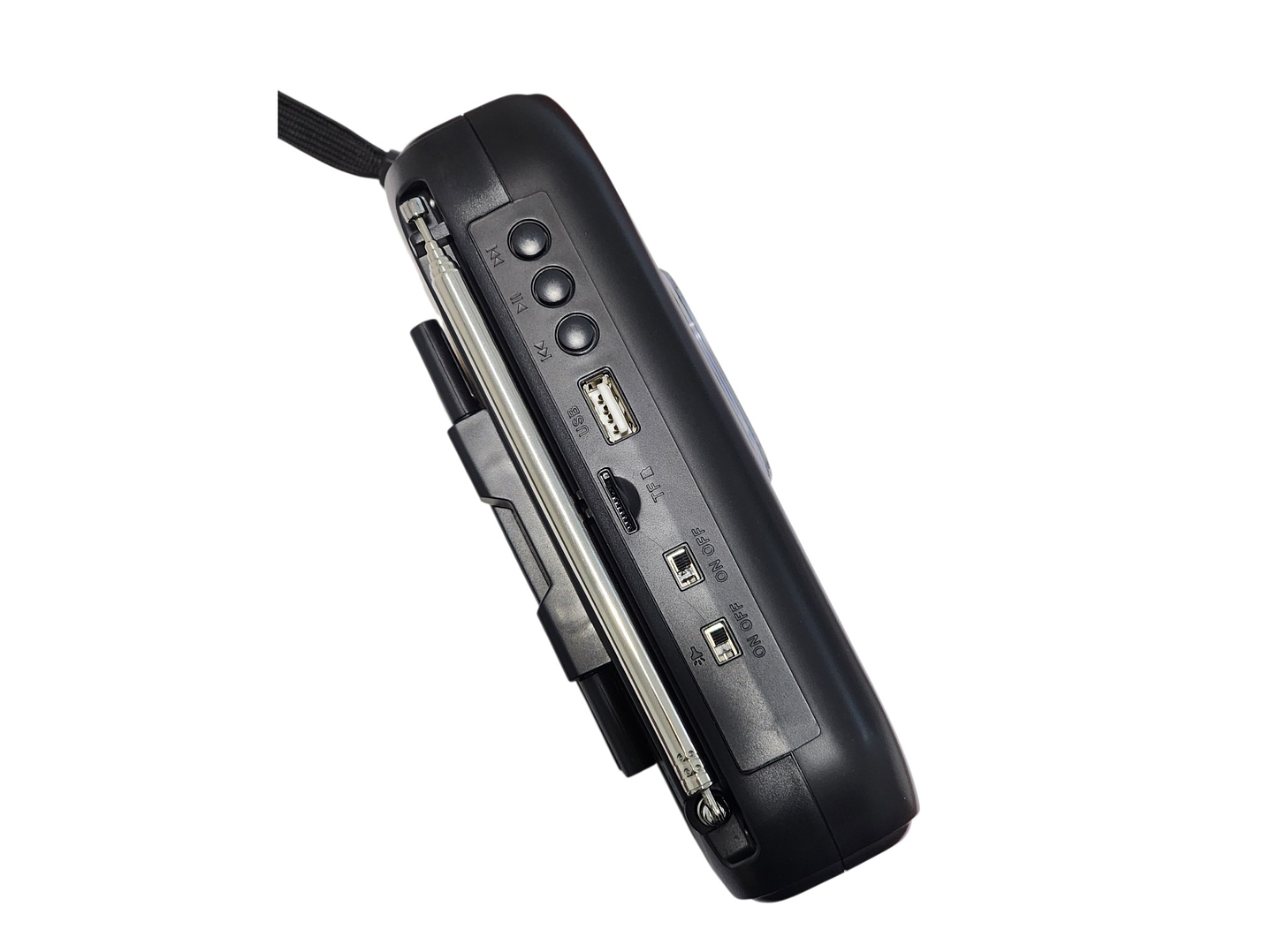 Radio Portátil Recargable con Panel Solar Bt PLCICX66 Philco 4