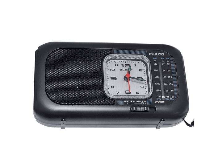 Radio Portátil Recargable con Panel Solar Bt PLCICX66 Philco 6