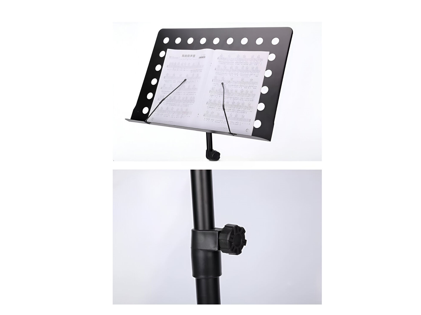 Soporte Atril Para Partituras Ajustable Hendrix Hx0064 5