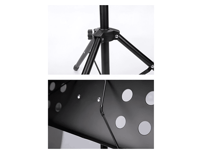 Soporte Atril Para Partituras Ajustable Hendrix Hx0064 9