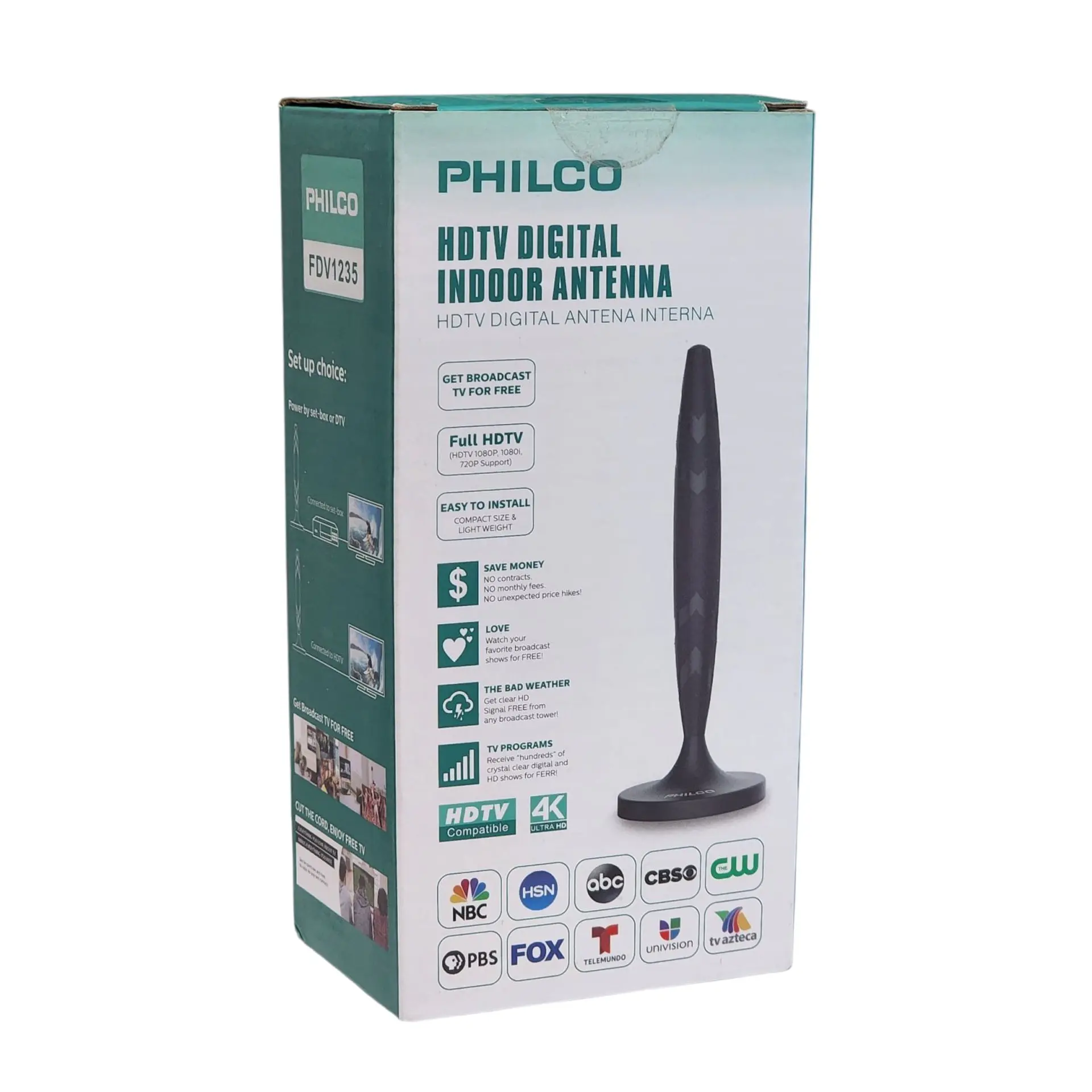 Antena Digital HDVT 4K FDV1235 Philco 4