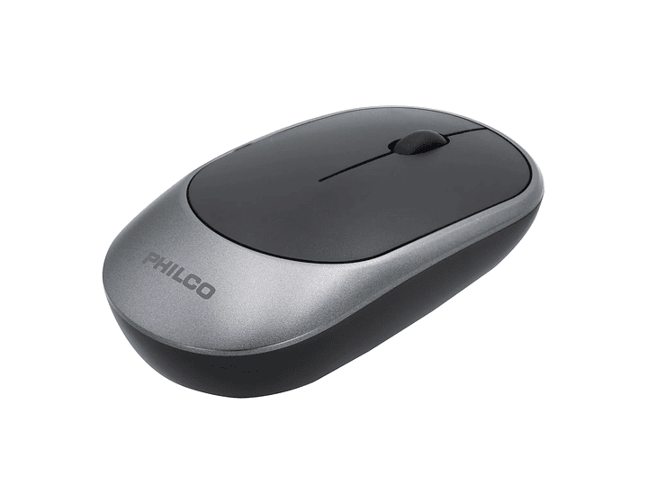 Mouse Inalámbrico Philco Pro 2.4G Gris PPR7314G 4