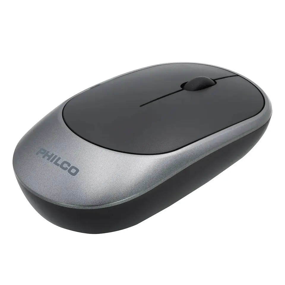 Mouse Inalámbrico Philco Pro 2.4G Gris PPR7314G 4