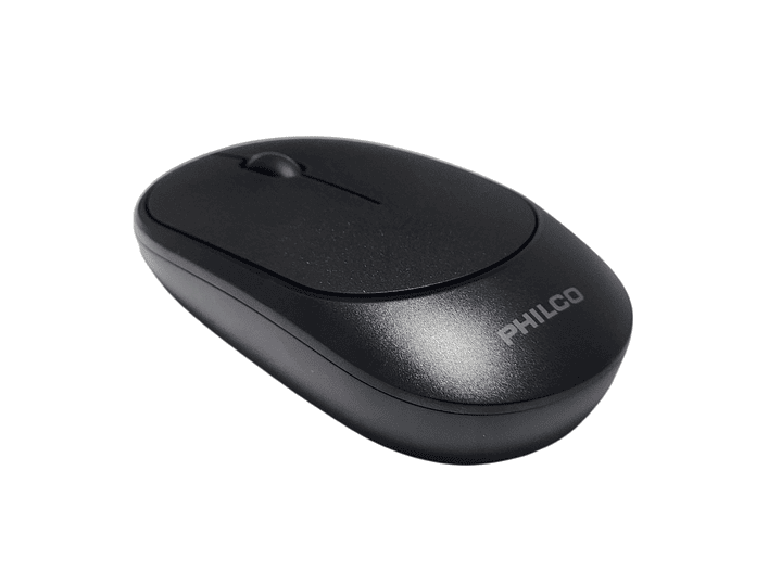 Mouse Inalámbrico Philco Pro 2.4G Negro PPR7314B 3