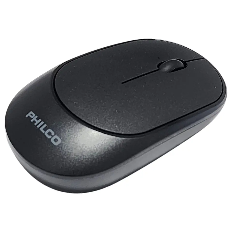 Mouse Inalámbrico Philco Pro 2.4G Negro PPR7314B 4