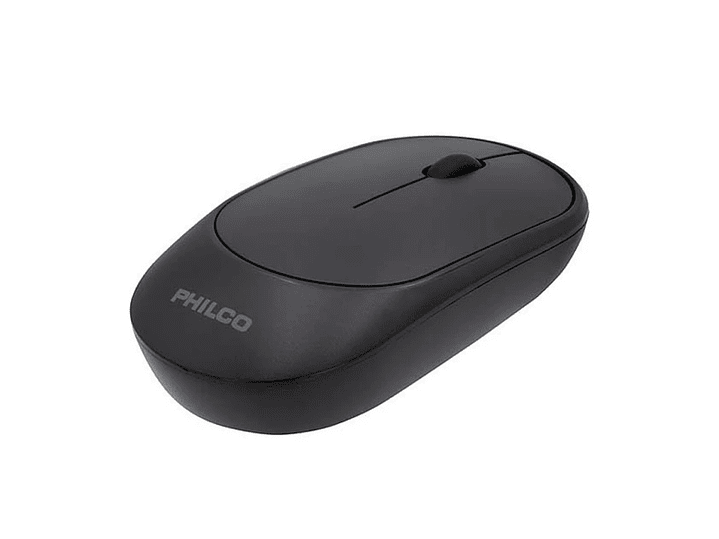 Mouse Inalámbrico Philco Pro 2.4G Negro PPR7314B 7