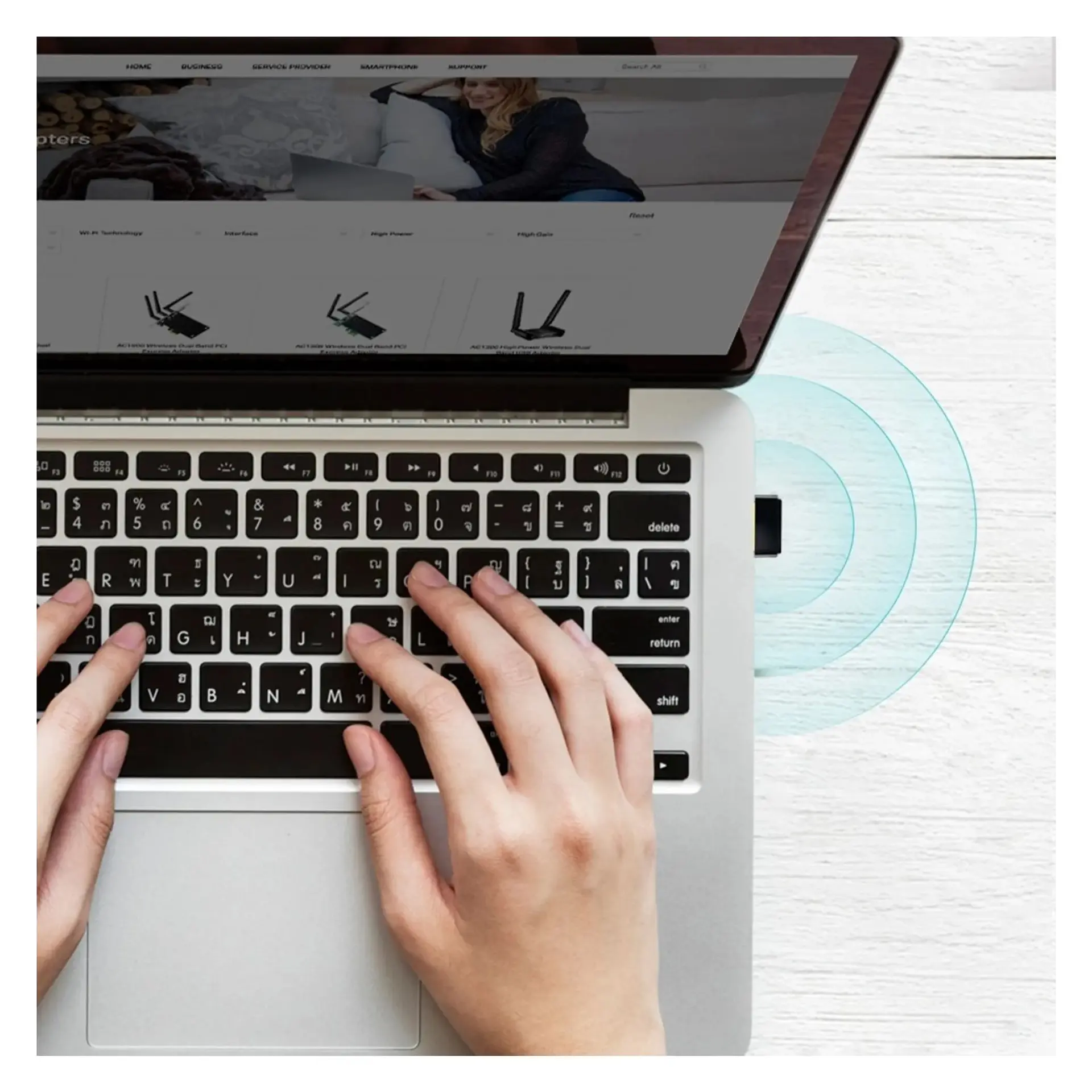 Adaptador Nano USB Wi-Fi AC600 Doble Banda Tp-link 3