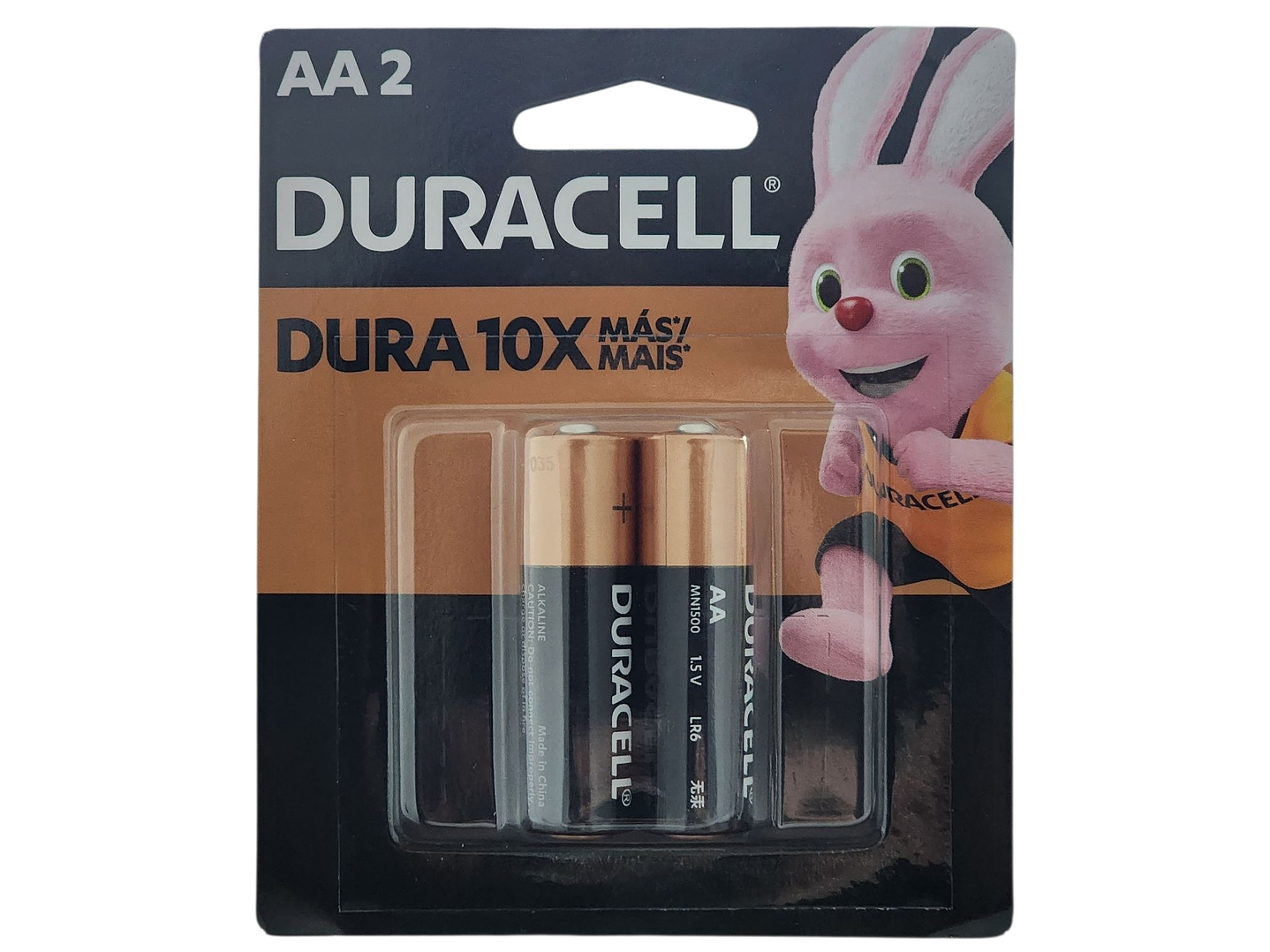 Pack 2 Pilas Alcalinas Aa Duracell Blister 1