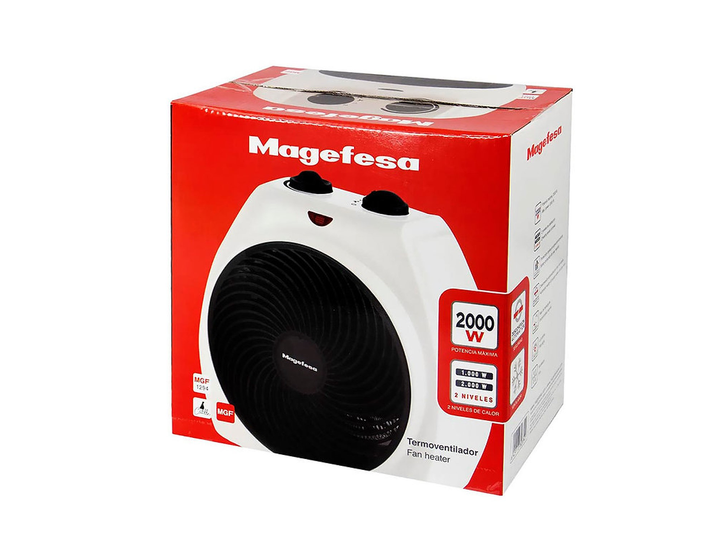 Termoventilador Caille Mgf1294 2000w Magefesa Blanco 6