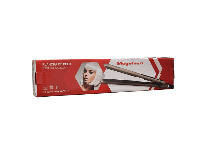 Plancha Pelo 45w Titanio 230°C Cintia MGF7542 Magefesa  6