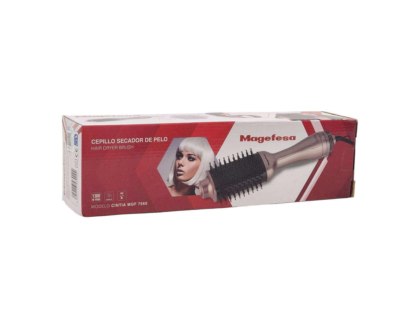 Cepillo Secador de Pelo 1300W 2Vel Cintia MGF7560 Magefesa 4