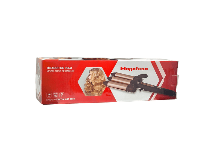 Rizador Cerámico 100W 3 Niveles Cintia MGF7570 Magefesa 6