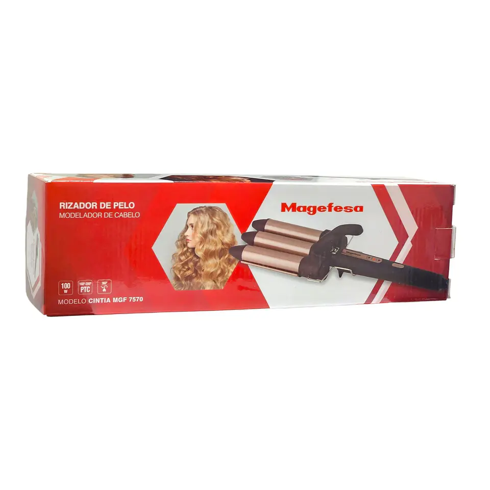 Rizador Cerámico 100W 3 Niveles Cintia MGF7570 Magefesa 6