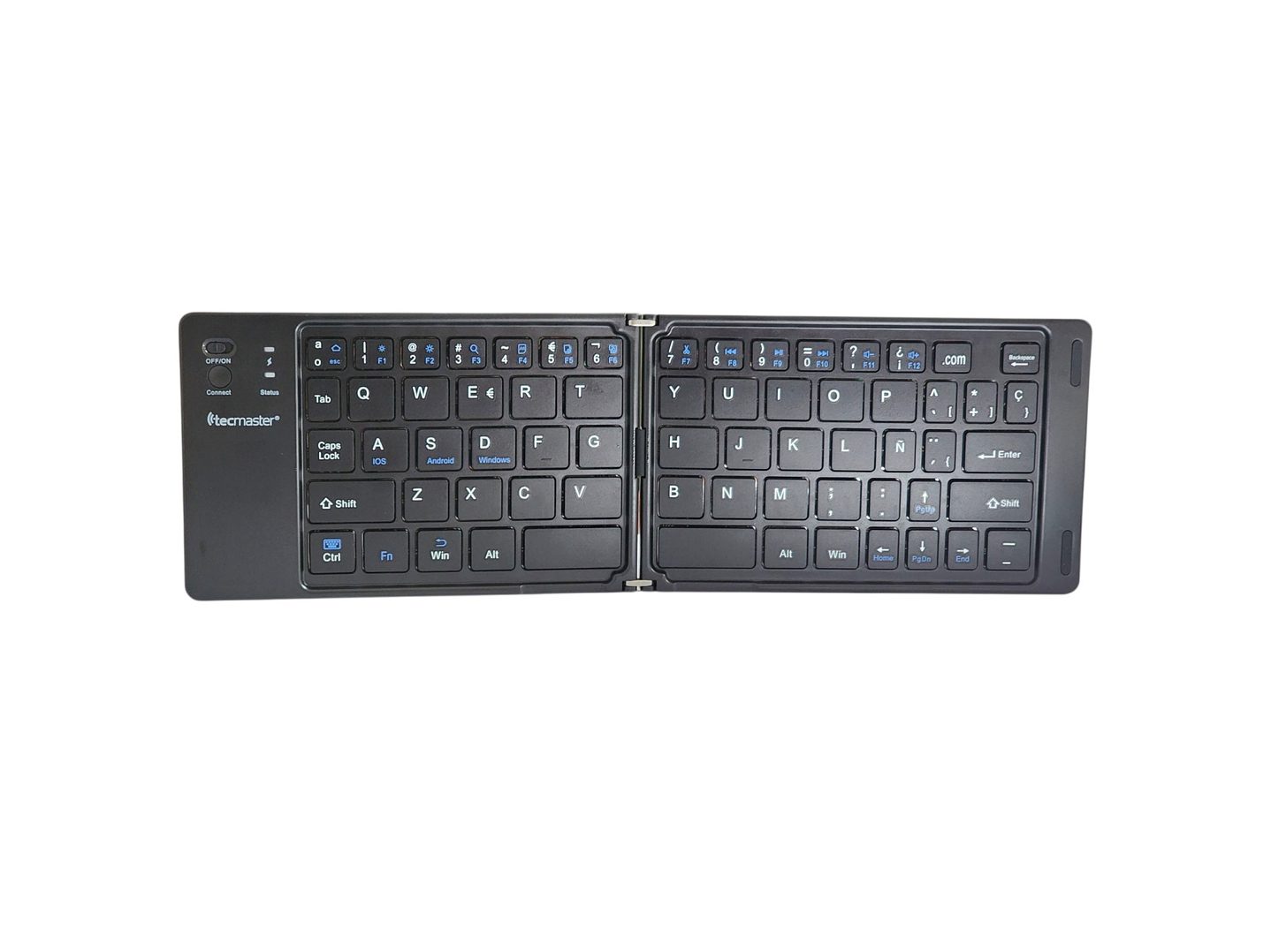 Mini-Teclado Plegable Bt Recargable Tipo-C Tecmaster 1