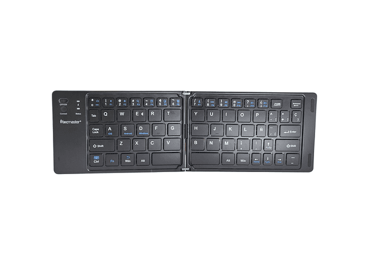 Mini-Teclado Plegable Bt Recargable Tipo-C Tecmaster 1