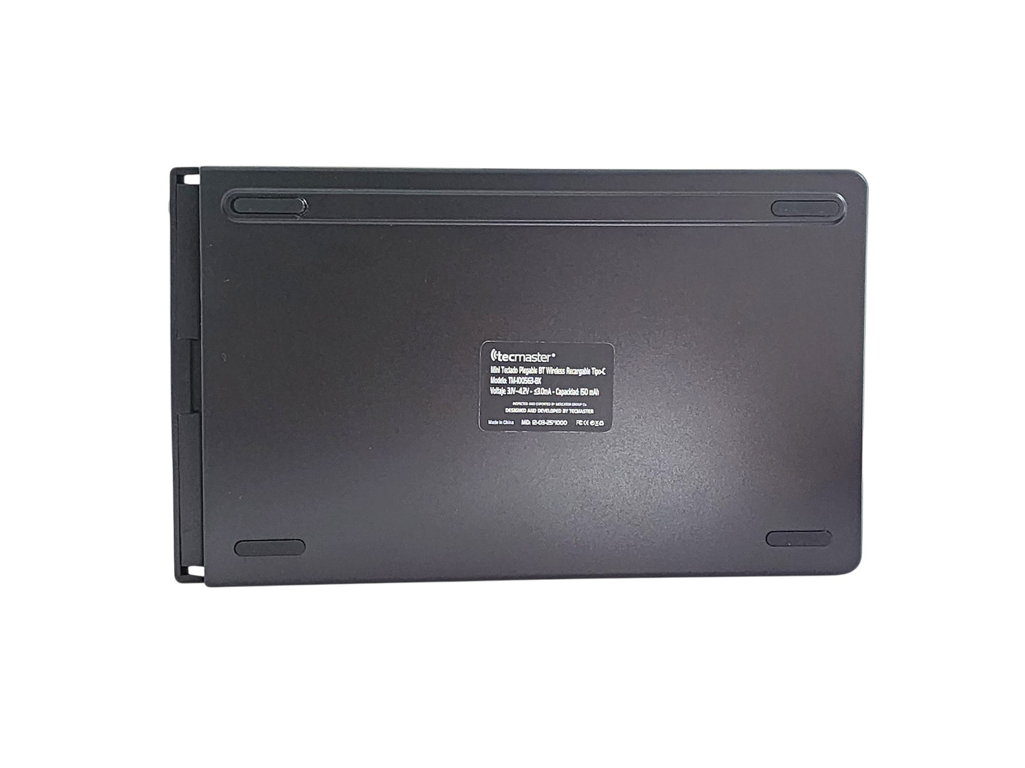 Mini-Teclado Plegable Bt Recargable Tipo-C Tecmaster 3