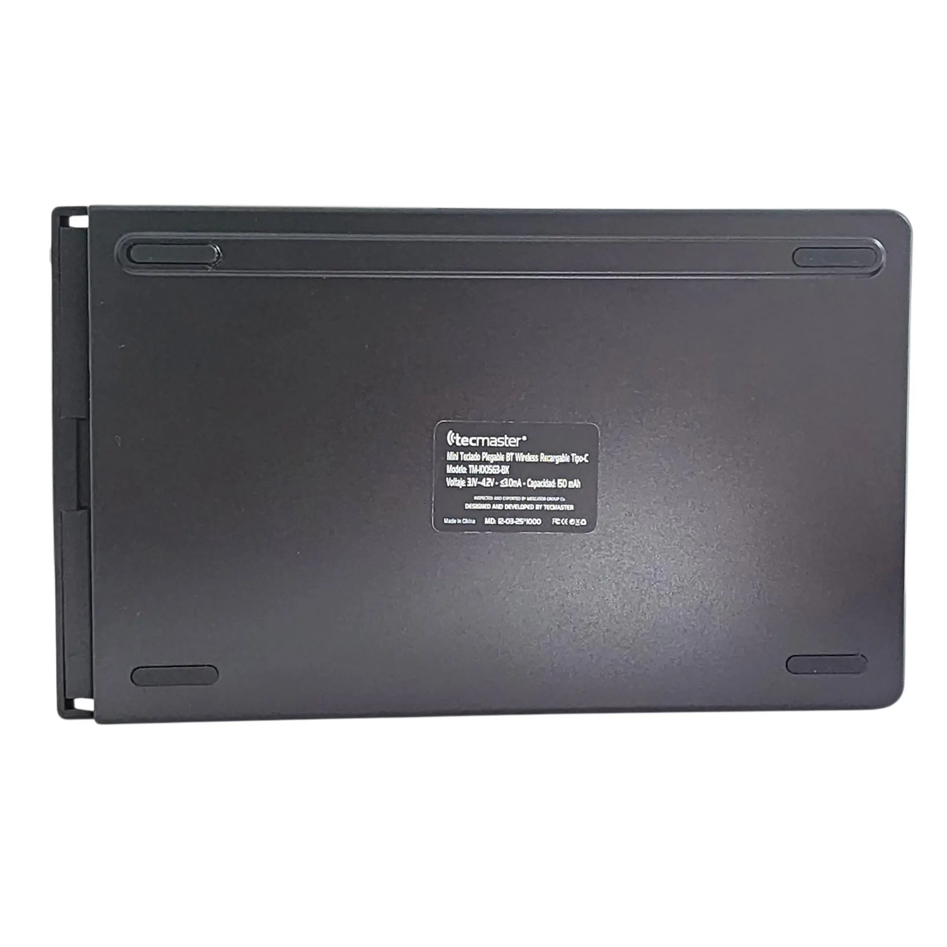 Mini-Teclado Plegable Bt Recargable Tipo-C Tecmaster 3