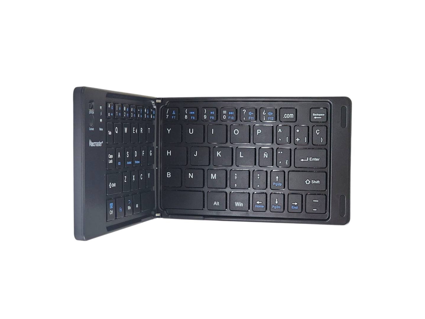 Mini-Teclado Plegable Bt Recargable Tipo-C Tecmaster 7