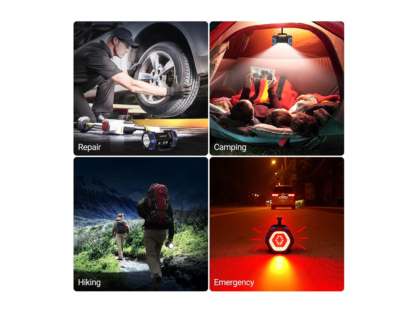 Linterna Recargable 1500lm USB WF217-CB Westinghouse 7