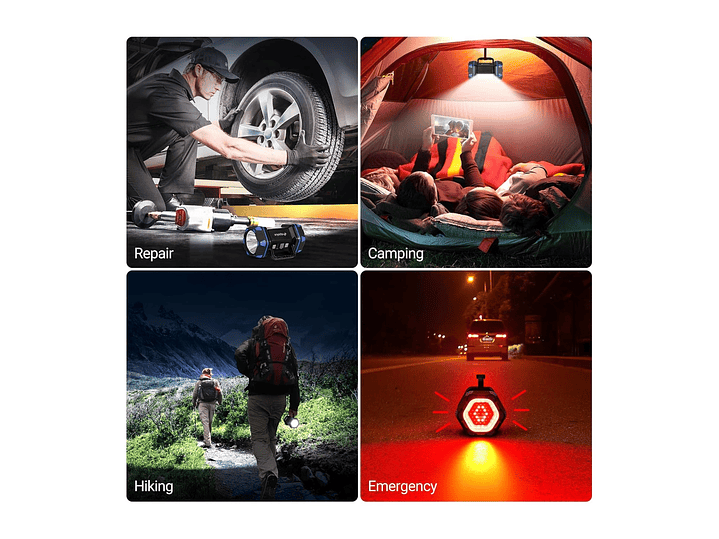 Linterna Recargable 1500lm USB WF217-CB Westinghouse 7