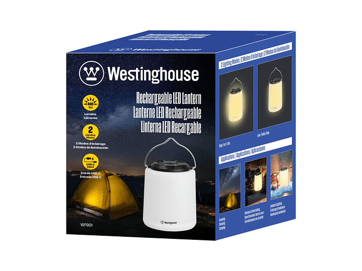 Linterna Farol LED WF901 Recargable 400lm 360° Westinghouse 5